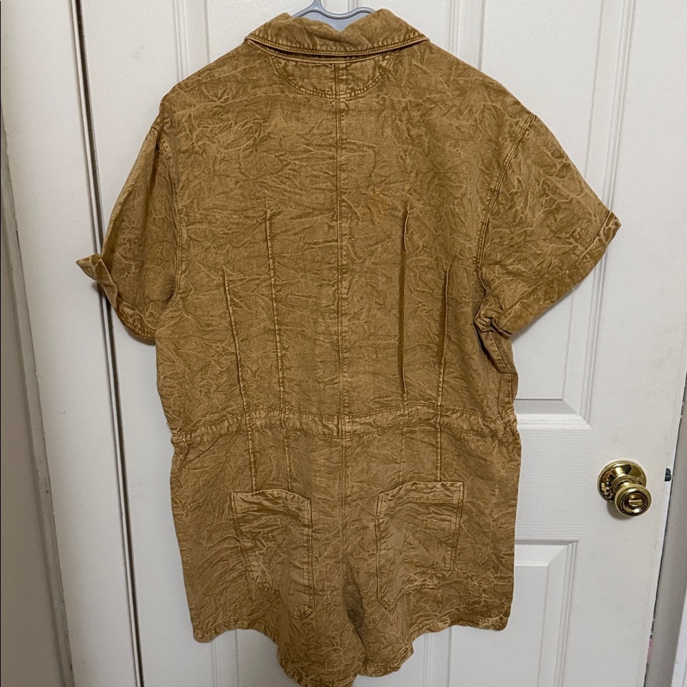 NWT Free People Rhodes Chino Romper Size S - Picture 11 of 12